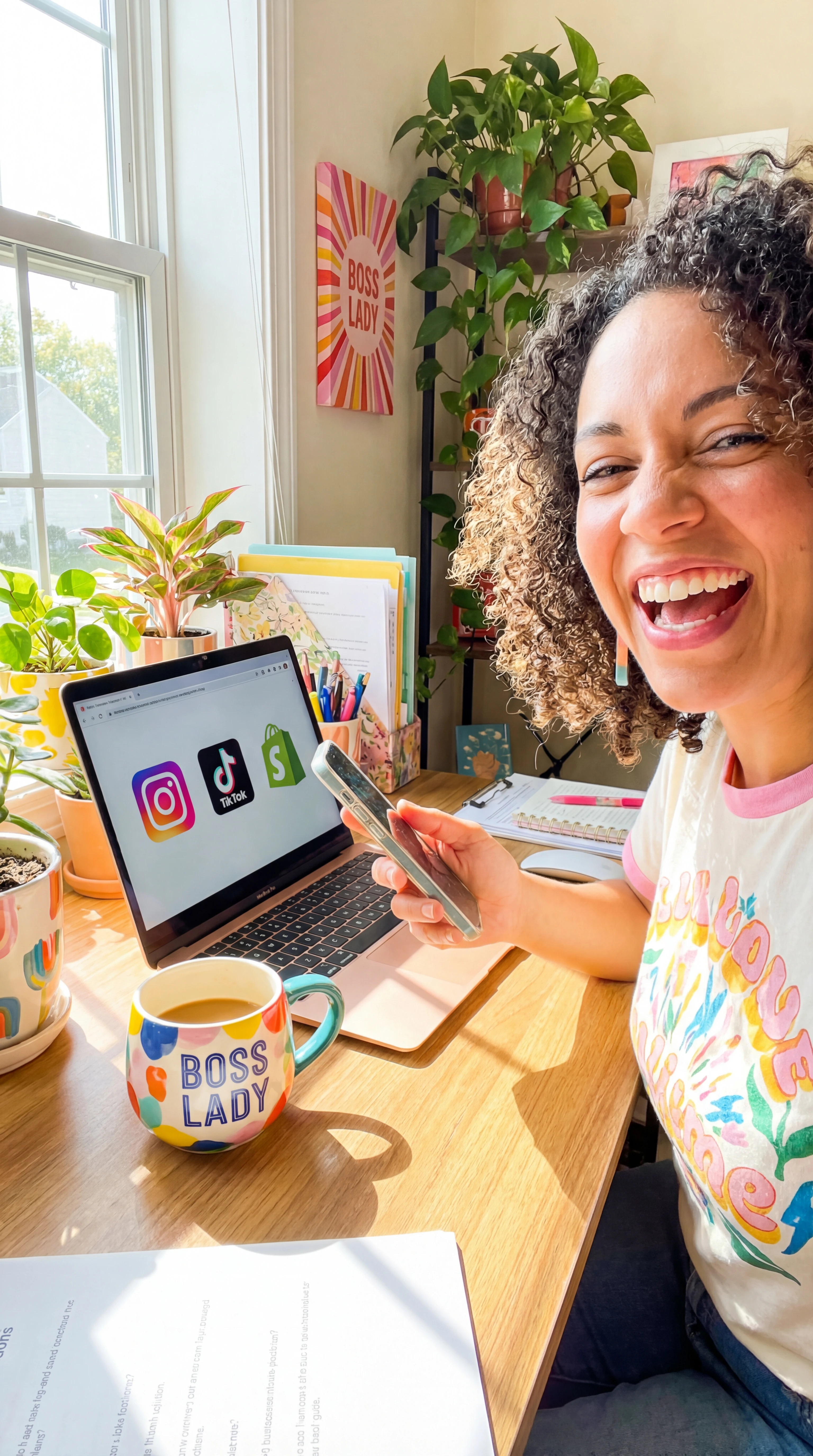 AI-generated lifestyle social image created from a brand brief